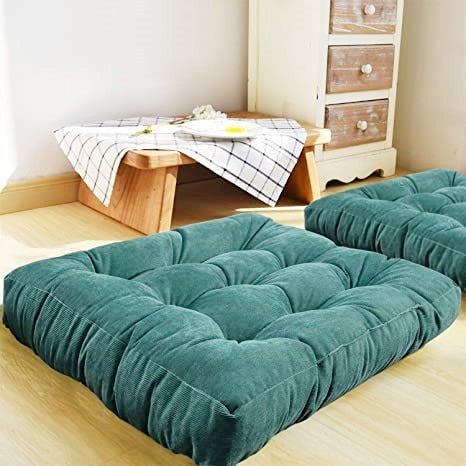 Large Thick Super Soft Corduroy Floor Cushion 45x45cm
