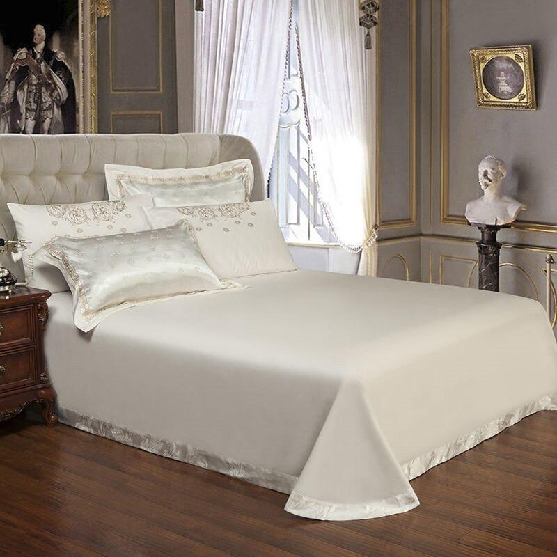 Laroux Luxe Duvet Cover Set (Egyptian Cotton Sateen, 500 TC)