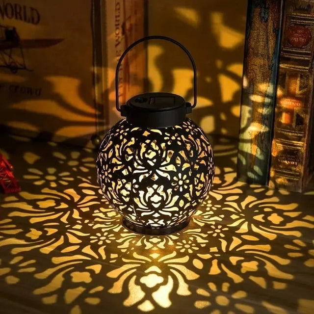 Enchanting Solar-Powered Hanging Lantern 2
