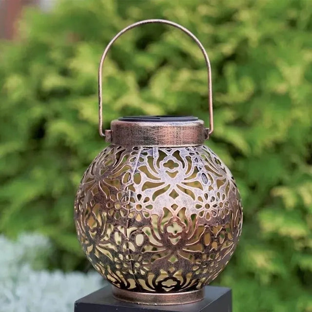 Enchanting Solar-Powered Hanging Lantern 1