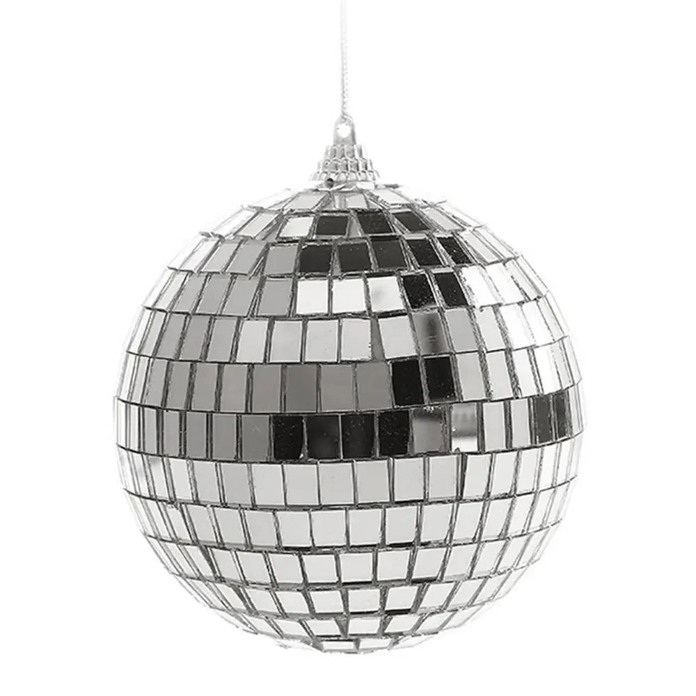 Mini Rotating Mirrored Glass Disco Balls for Parties
