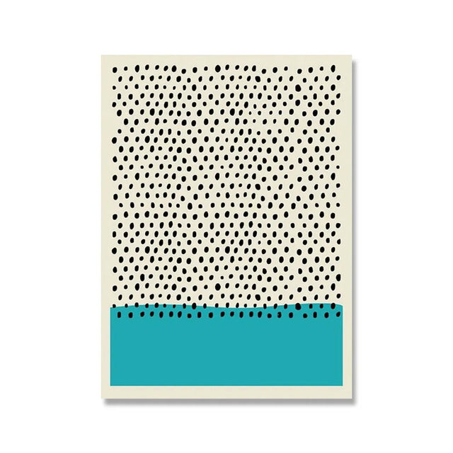 Modern Abstract Canvas Wall Art Poster Unframed Design