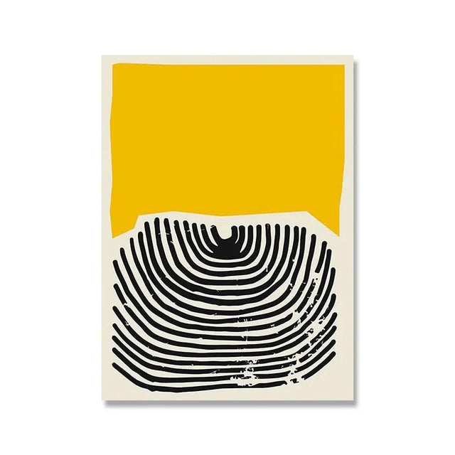 Modern Abstract Canvas Wall Art Poster Unframed Design