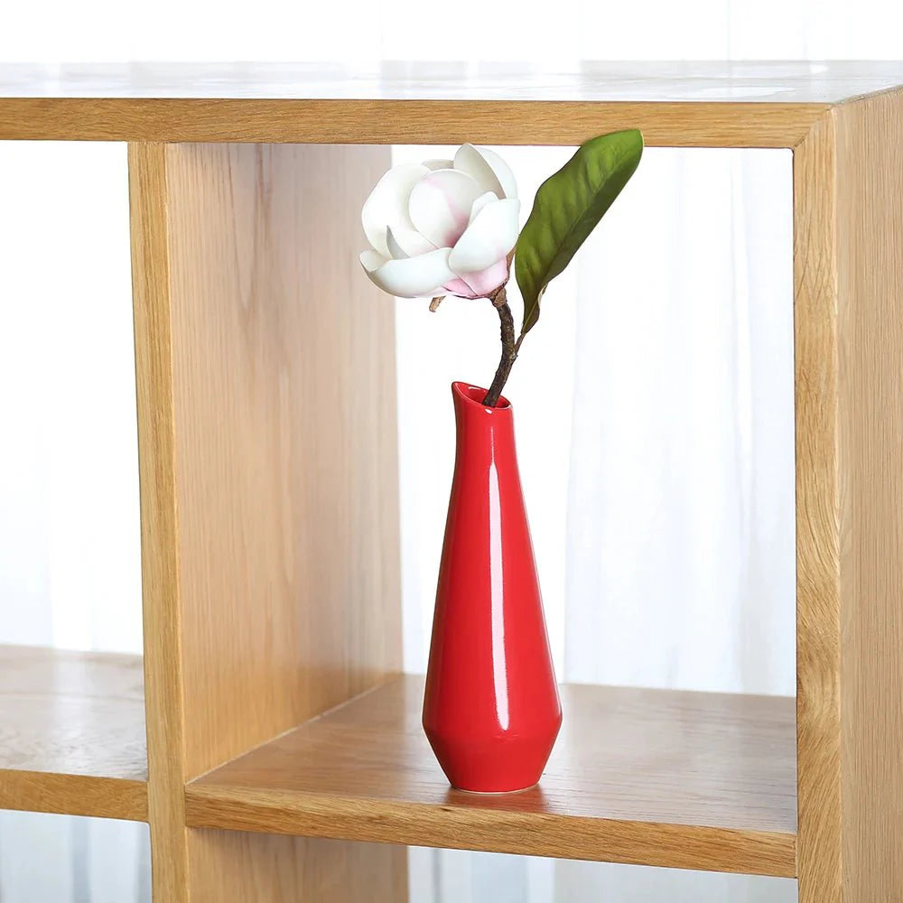 Modern Bright Solid Colour Porcelain Vase for Home Decor