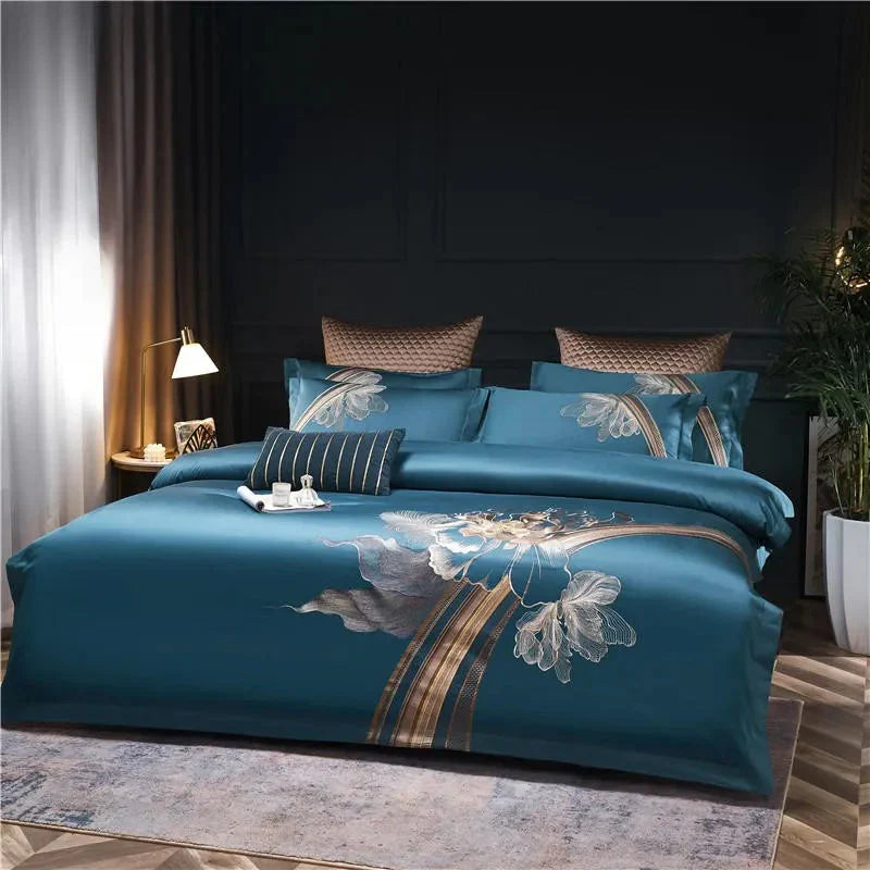 Florencia 800 TC Egyptian Cotton Duvet Cover Set