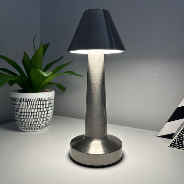 Ambient Oblique Modern Cordless Table Lamp with 3 Lighting Modes