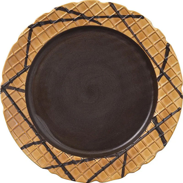 Novelty Cookie Shape Mug & Plate Set - Eco-Friendly Ceramic