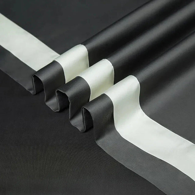 One-Line Duvet Cover Set – 1200 TC Egyptian Cotton with Elegant Border Detail