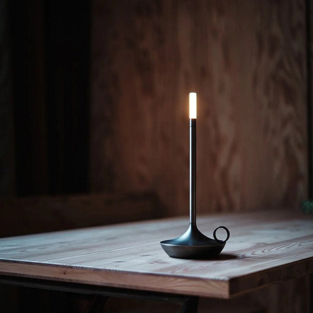 Nordic LED Candlestick Light - Rechargeable Touch Control Lamp