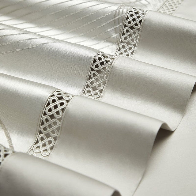 Platinum Luxury Duvet Cover Set – 1000 TC Cotton with Silky Satin Finish