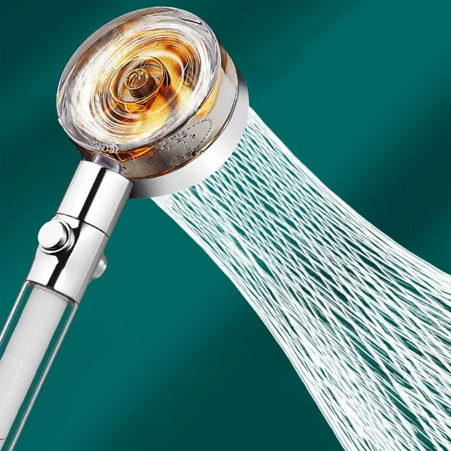 High Pressure Propeller Shower Head with 3 Settings