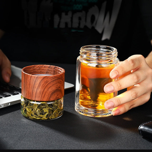Glass travel tea infuser-4