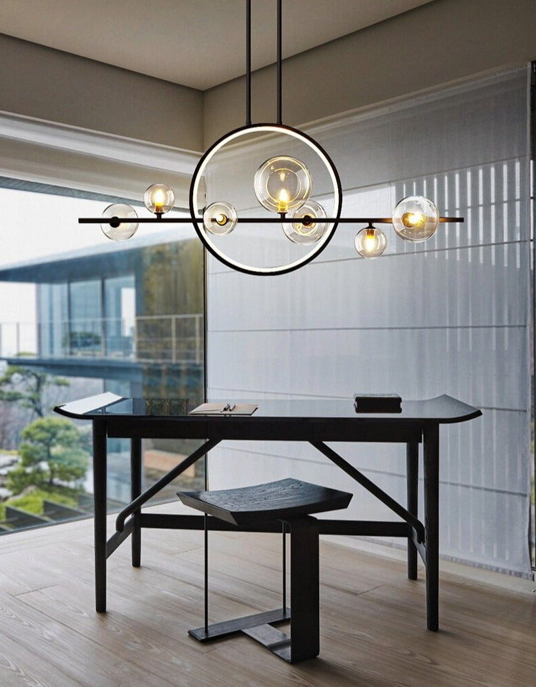 Luxury Archipelago Chandelier – Handcrafted Nordic Glass Ball LED Pendant Light