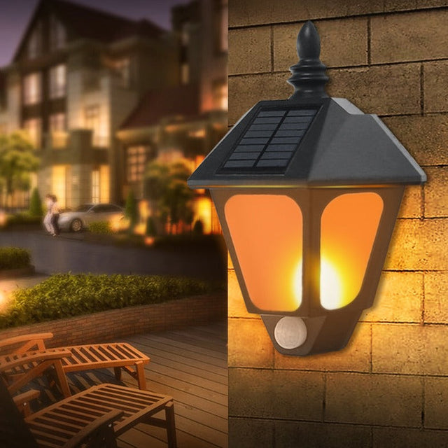 Vanessa - Modern Vintage LED Waterproof Solar Wall Lamp