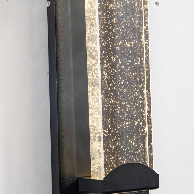 Dewey - Waterproof Modern Sparkle Outdoor Wall Light Design