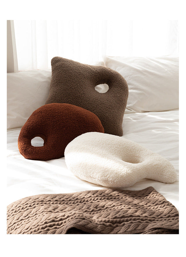 Irregular Shape Nordic Abstract Style Stuffed Plush Pillow