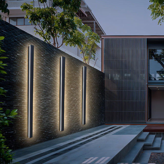 Rando - Modern Outdoor LED Slim Wall Light for Illumination