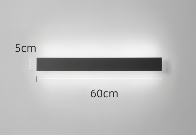 Rando - Modern Outdoor LED Slim Wall Light for Illumination