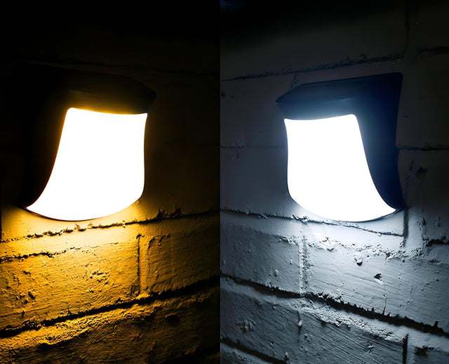 Eshita - On/Off Solar Outdoor Wall Light Waterproof IP65