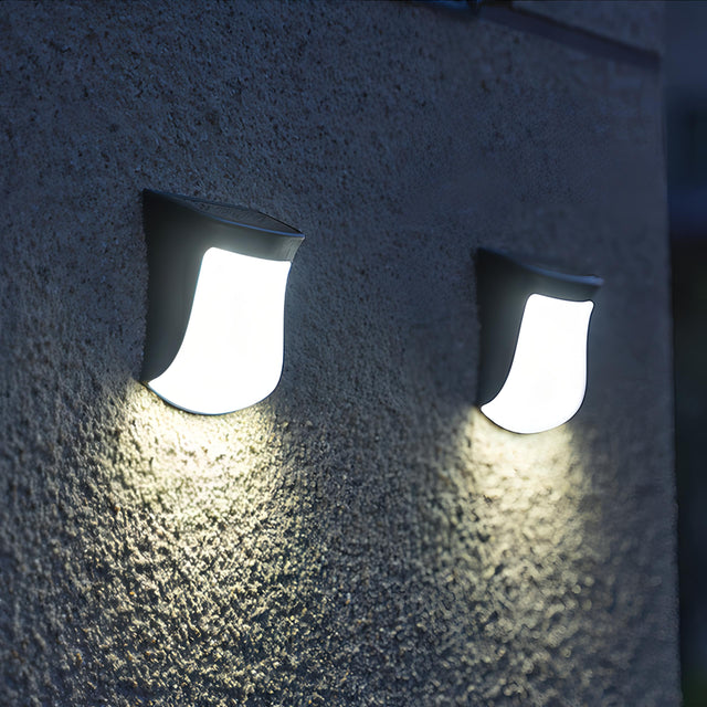 Eshita - On/Off Solar Outdoor Wall Light Waterproof IP65