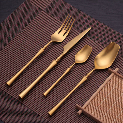 Venice Gold Cutlery Set-2