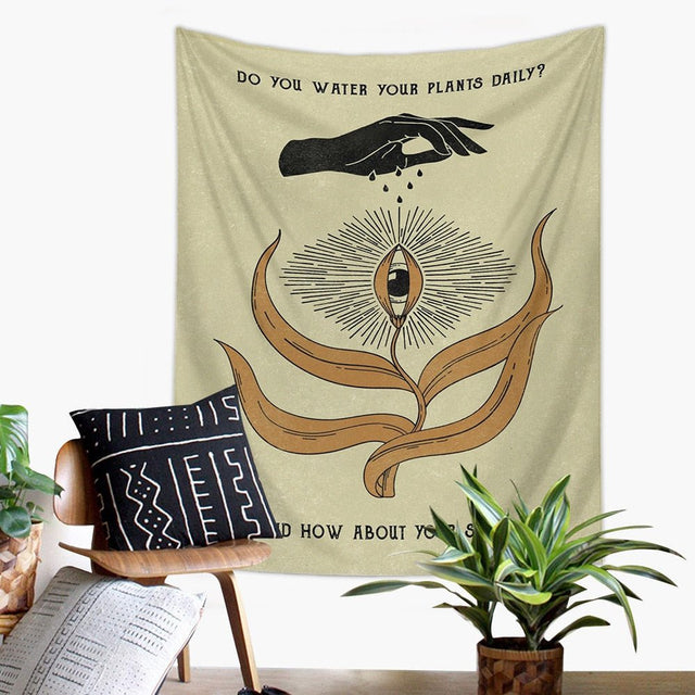 Psychedelic Mandala Tapestry Wall Hanging 100% Polyester