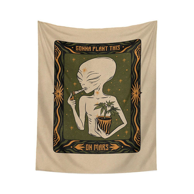 Psychedelic Mandala Tapestry Wall Hanging 100% Polyester