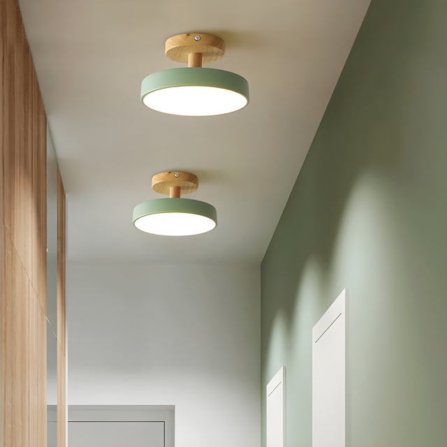 Modern Macaron LED Ceiling Lamp