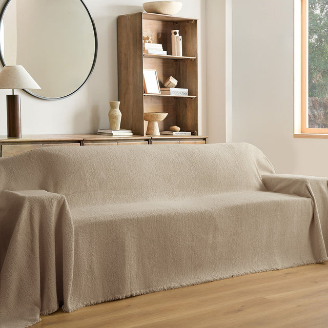 Cozy Winter Style Sofa Cover - Modern, Stylish & Durable Sofa Protection