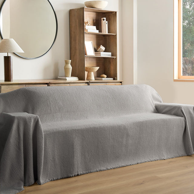 Cozy Winter Style Sofa Cover - Modern, Stylish & Durable Sofa Protection