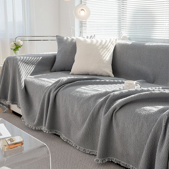 Cozy Winter Style Sofa Cover - Modern, Stylish & Durable Sofa Protection