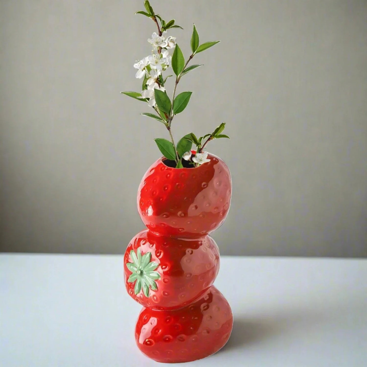 Simulated Fruit Vase Ceramic Modern Decorative Piece