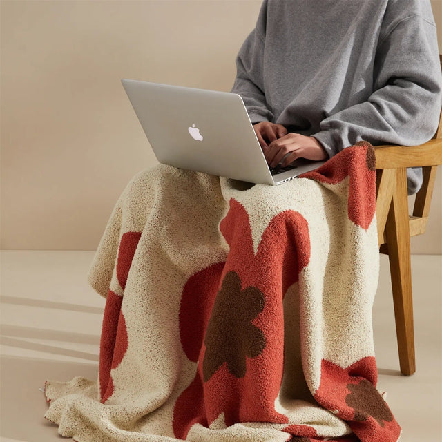 Super Soft Cosy Floral Pattern Blanket for Ultimate Comfort