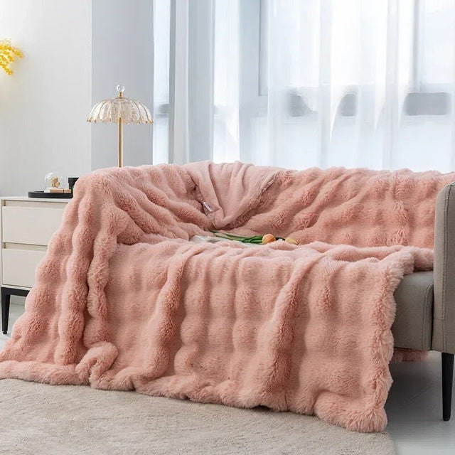 Super Soft Plush Winter Blanket for Cozy Comfort