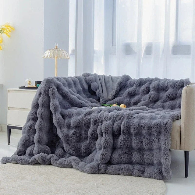 Super Soft Plush Winter Blanket for Cozy Comfort