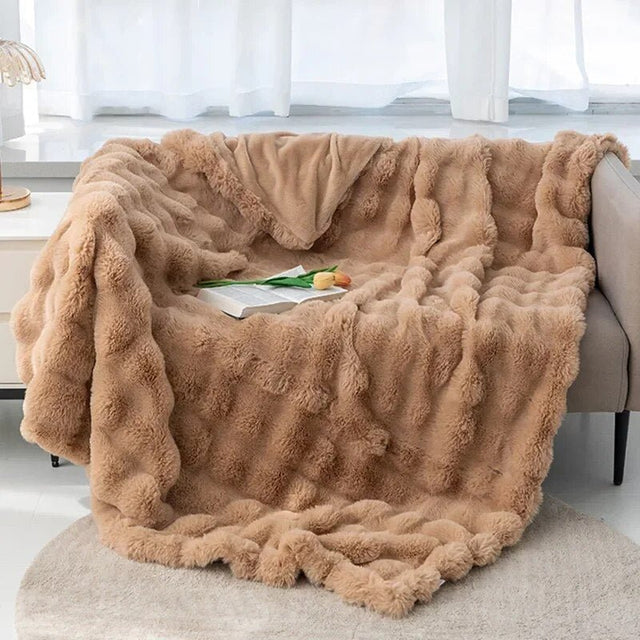 Super Soft Plush Winter Blanket for Cozy Comfort