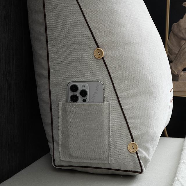 Luxury Backrest Reading Pillow with Adjustable Support