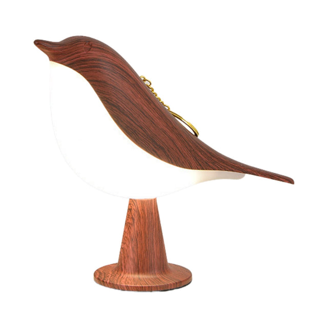 Elegant Bird Lamp – Modern LED Design with Fabric Shade