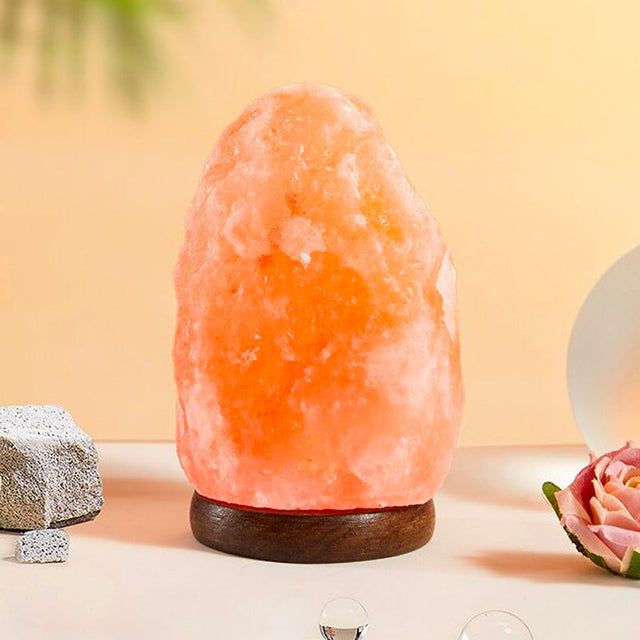 Genuine 2 to 3kg Himalayan Salt Lamp with Soft Glow