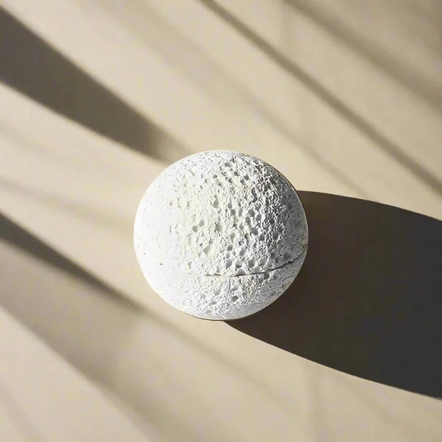 Quirky Black Volcanic Stone Bowl - Elegant Porcelain Centerpiece