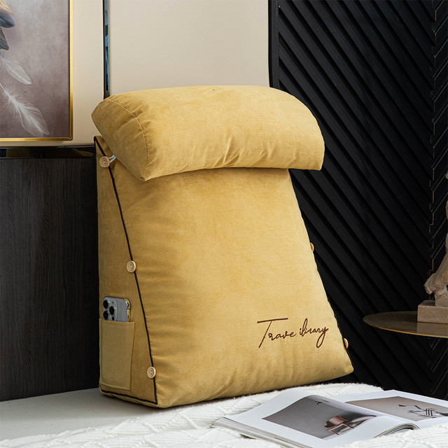 Luxury Backrest Reading Pillow with Adjustable Support