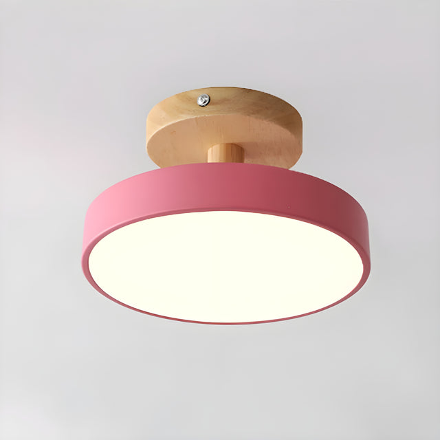 Modern Macaron LED Ceiling Lamp