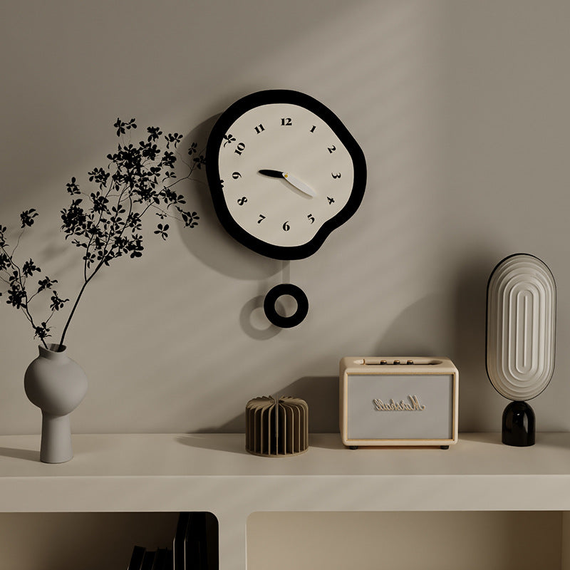 Scandinavian Wall Clock Minimalist Silent Design
