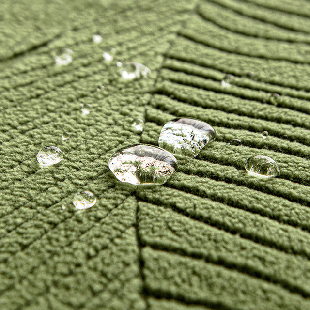 Modern Leaf Jacquard Waterproof Anti-Scratch Couch Cover