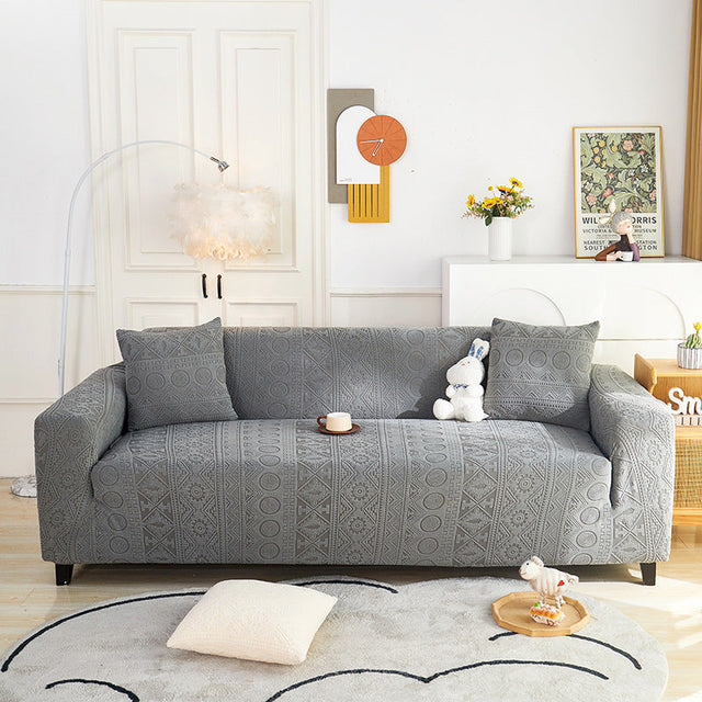 Bohemian Jacquard Stretch Full-Cover Anti-Slip Couch Cover