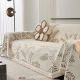 Cozy Winter Botanicals Sofa Cover - Modern, Stylish & Durable Sofa Protection