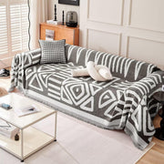Geometric Bohemian Style Sofa Cover - Modern, Stylish & Durable Sofa Protection