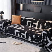 Monochrome Chic Sofa Cover - Modern, Stylish & Durable Sofa Protection