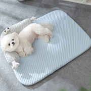 Cooling Pet Bed with Neck Guard Breathable Supportive Washable