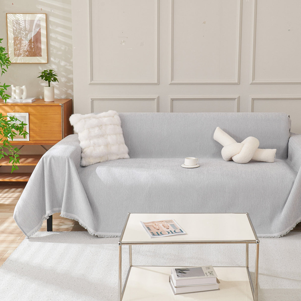 Pure Embrace Sofa Cover - Modern, Stylish & Durable Sofa Protection